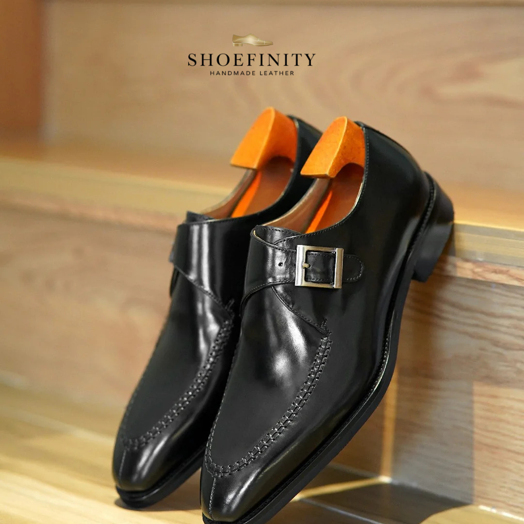 Monkstap Moc Toe Loafers 4