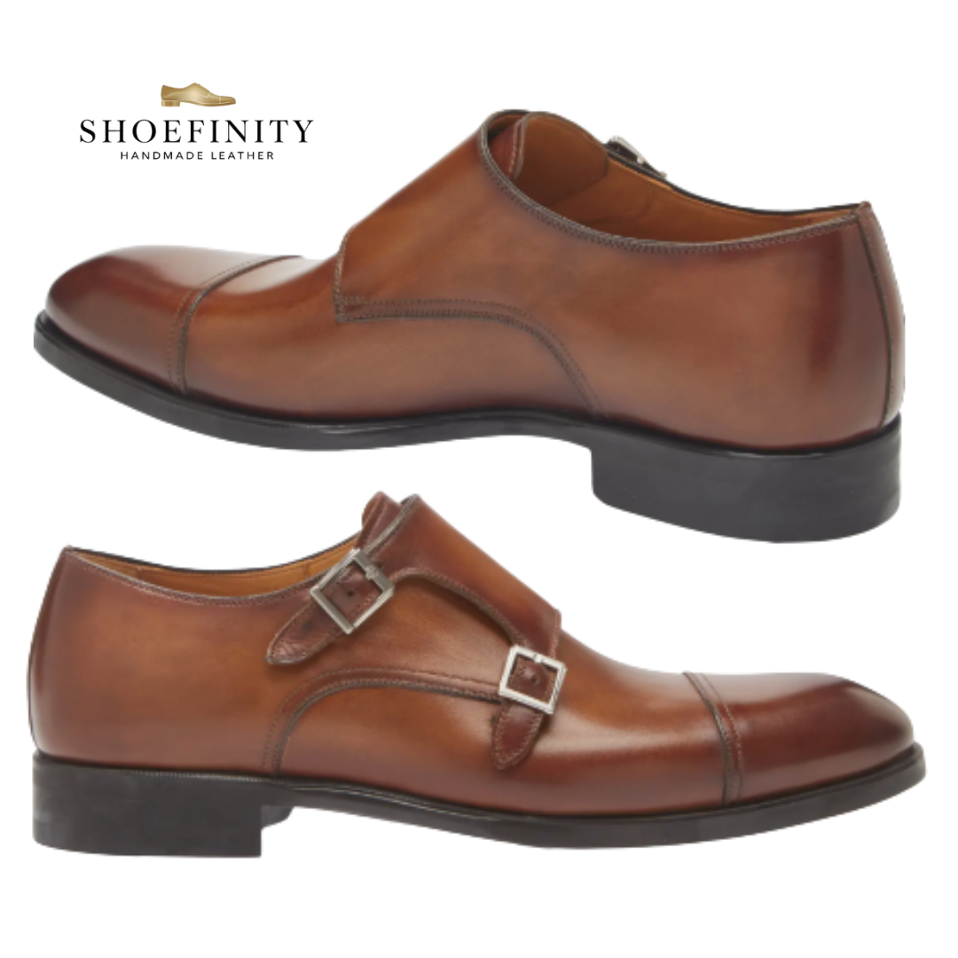 IRA Double Monk Strap Shoe (Men)